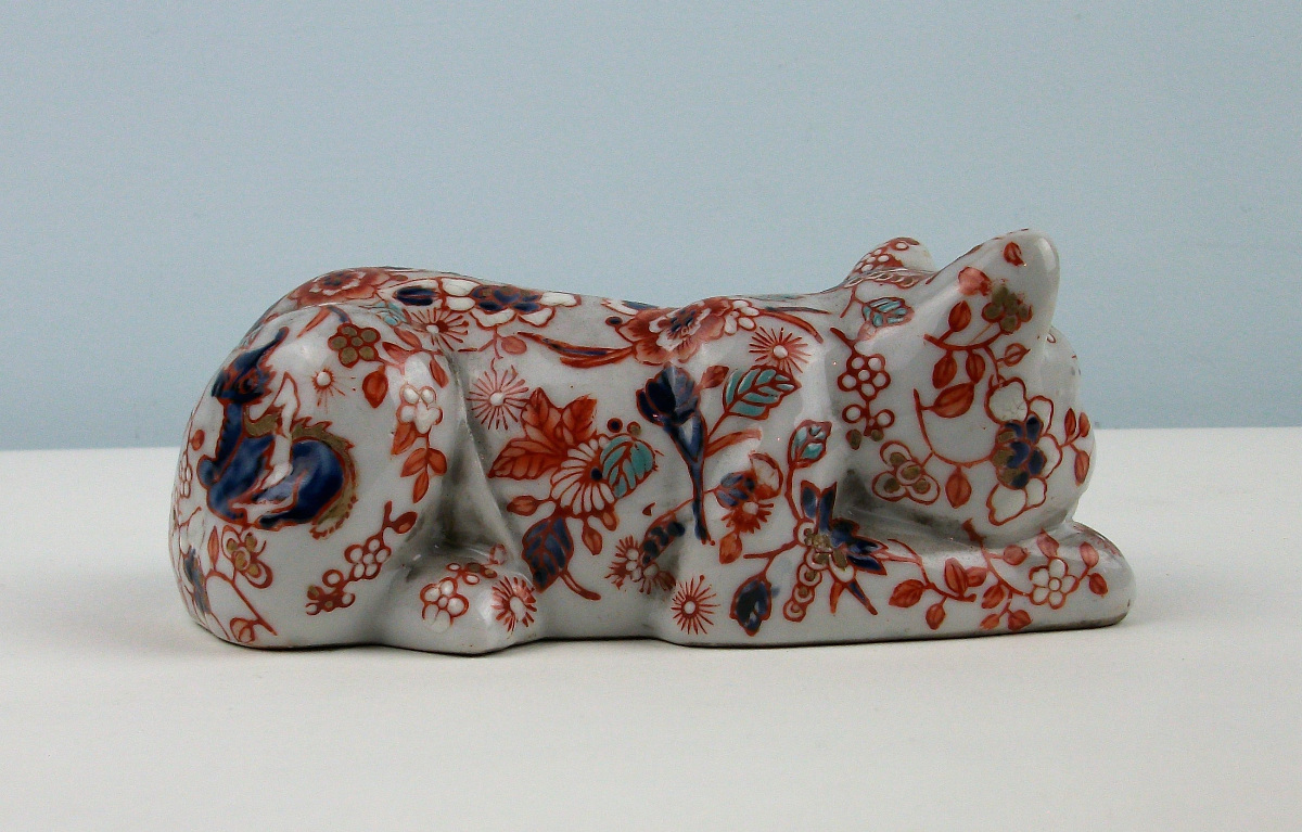 Porcelain Imari Cat